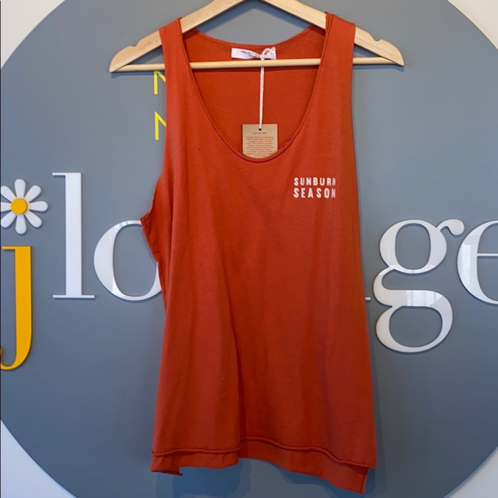 Burnt Orange Tank Top